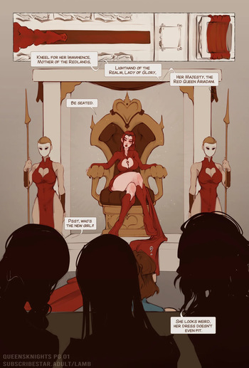 QueensKnights - ch.1-4 cover