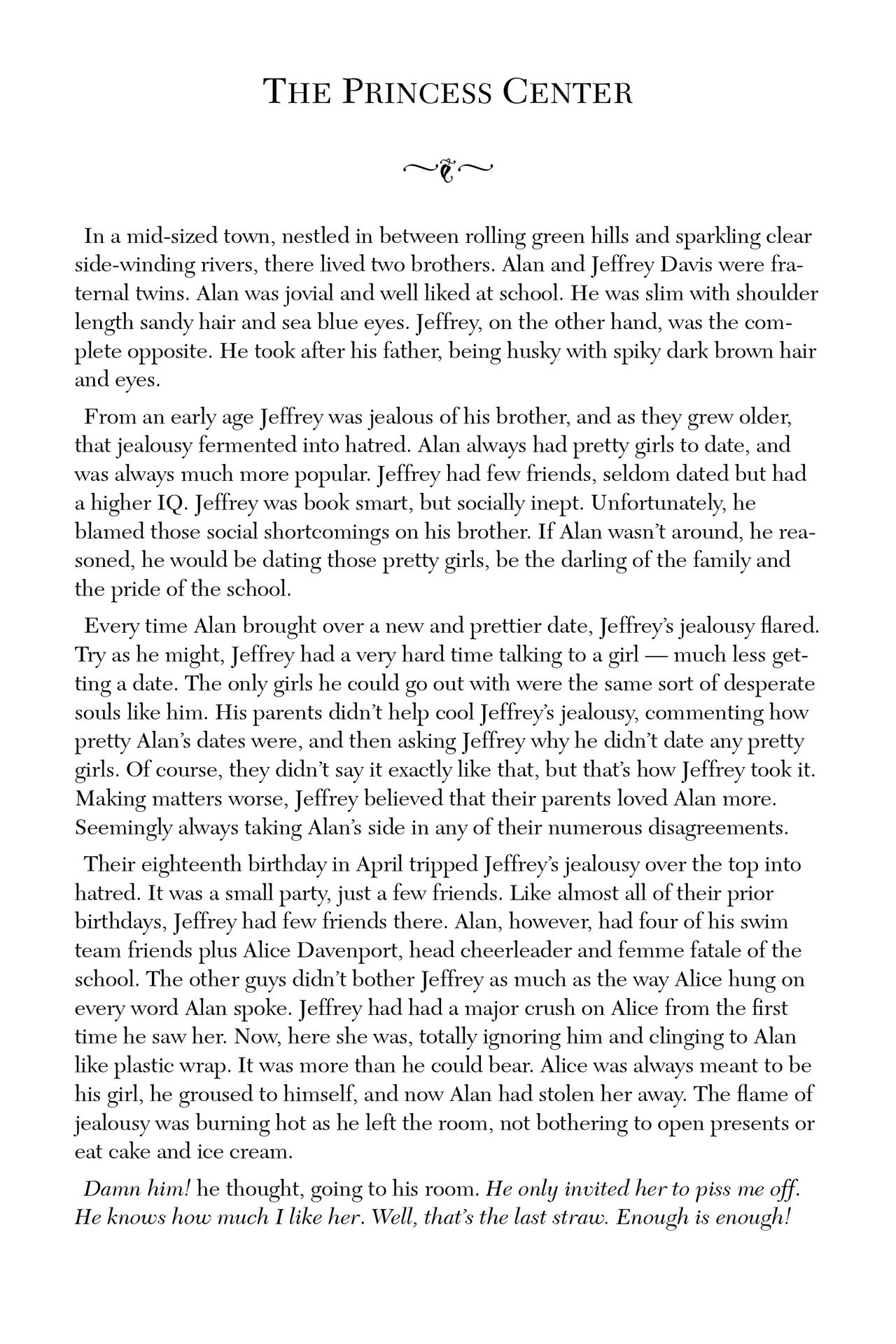 The Princess Center - Forced Transfem Book by Cheryl Lynn with art by SecretAgentMittens page 4 full