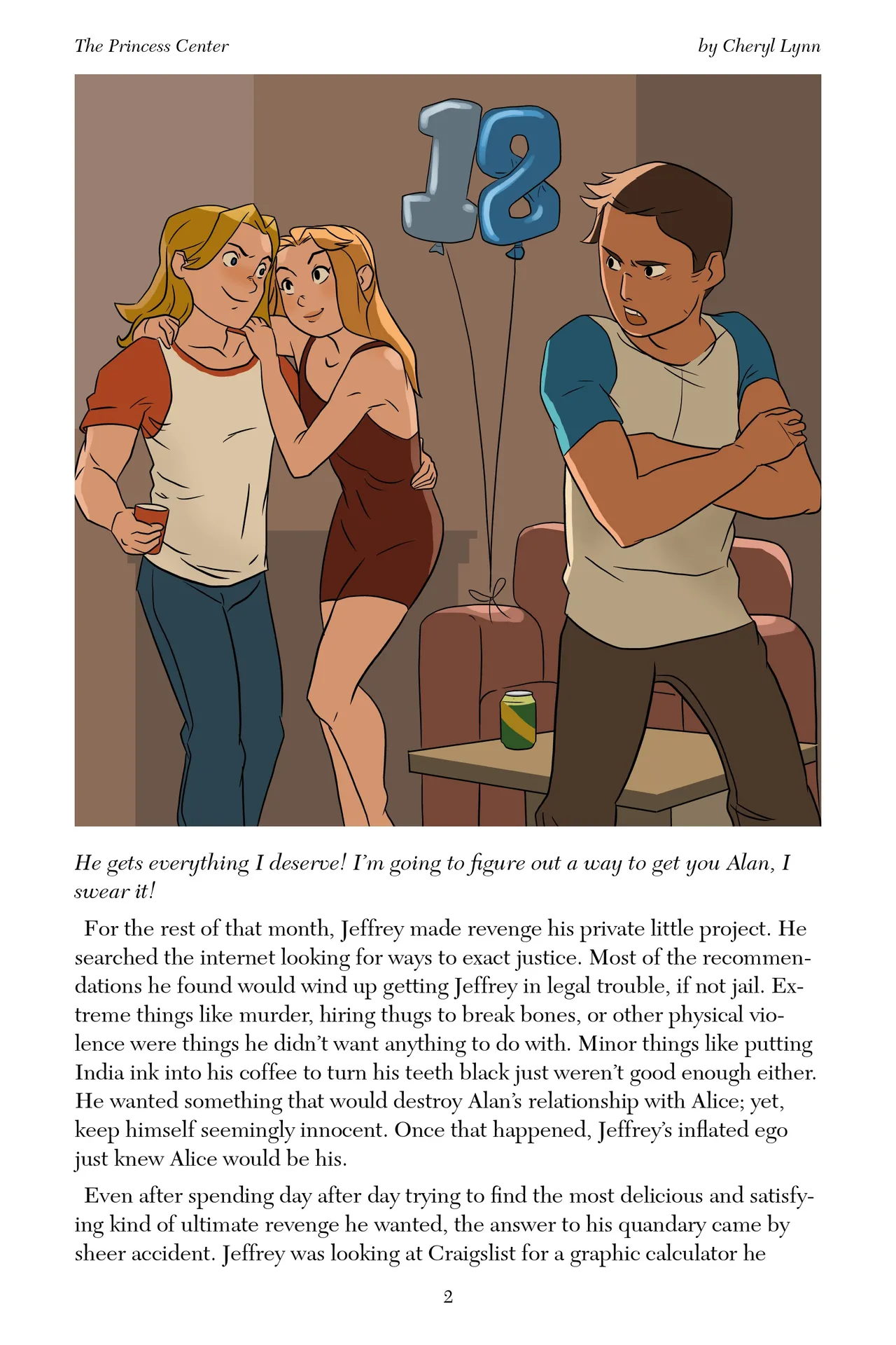 The Princess Center - Forced Transfem Book by Cheryl Lynn with art by SecretAgentMittens page 5 full