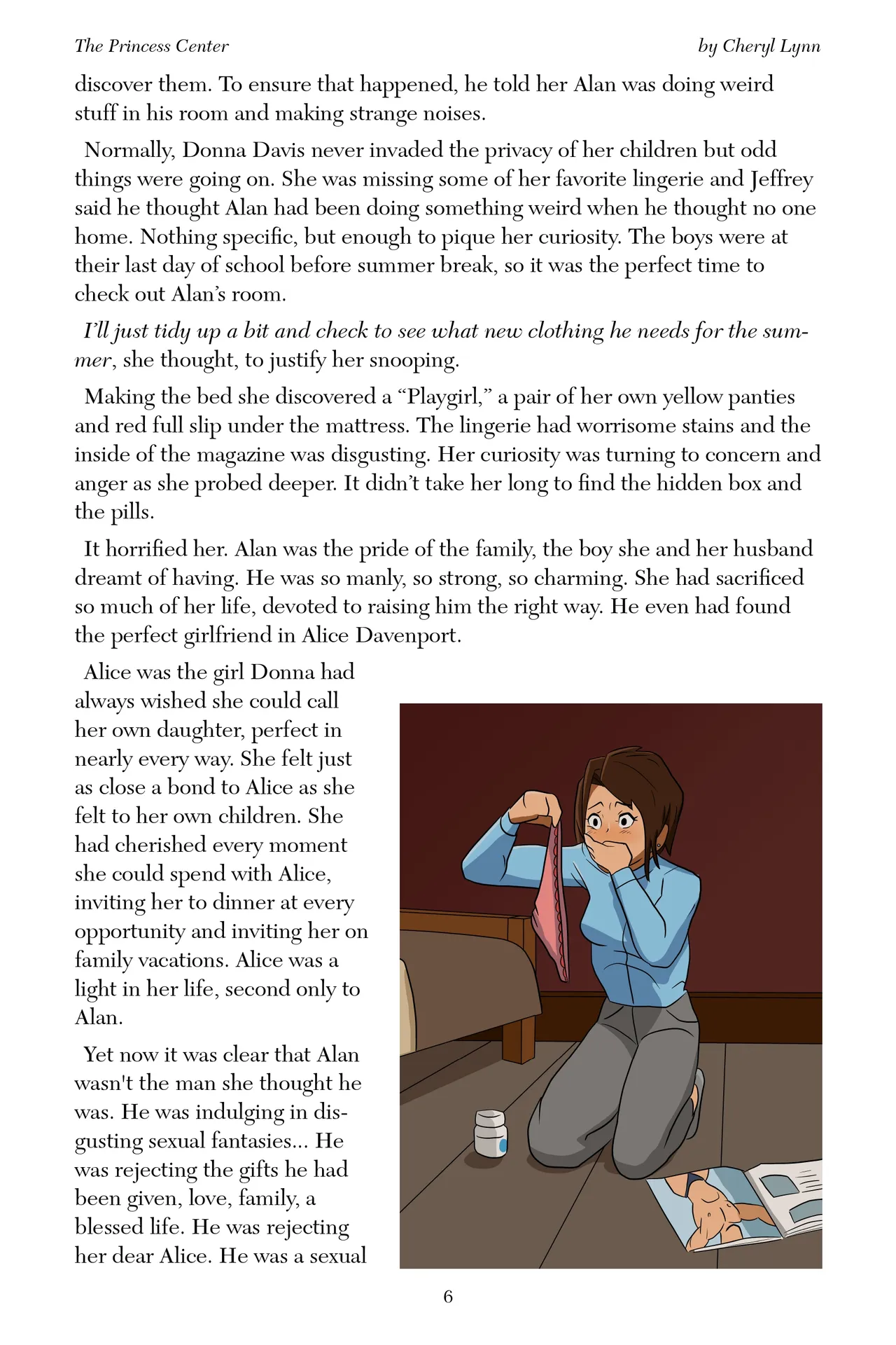 The Princess Center - Forced Transfem Book by Cheryl Lynn with art by SecretAgentMittens page 9 full
