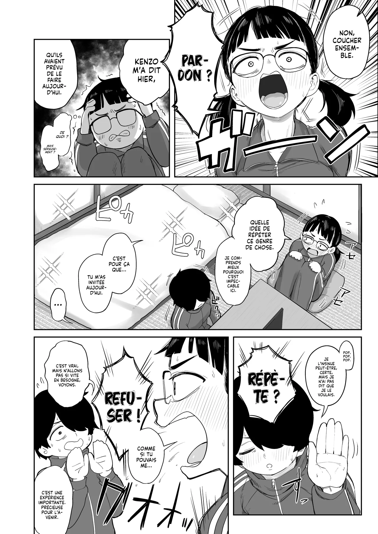 Imo Jersey no Jimi na Osananajimi to Ecchi Suru Hanashi | Je découvre le plaisir Sexuel avec mon Amie d'enfance en survêt' page 5 full