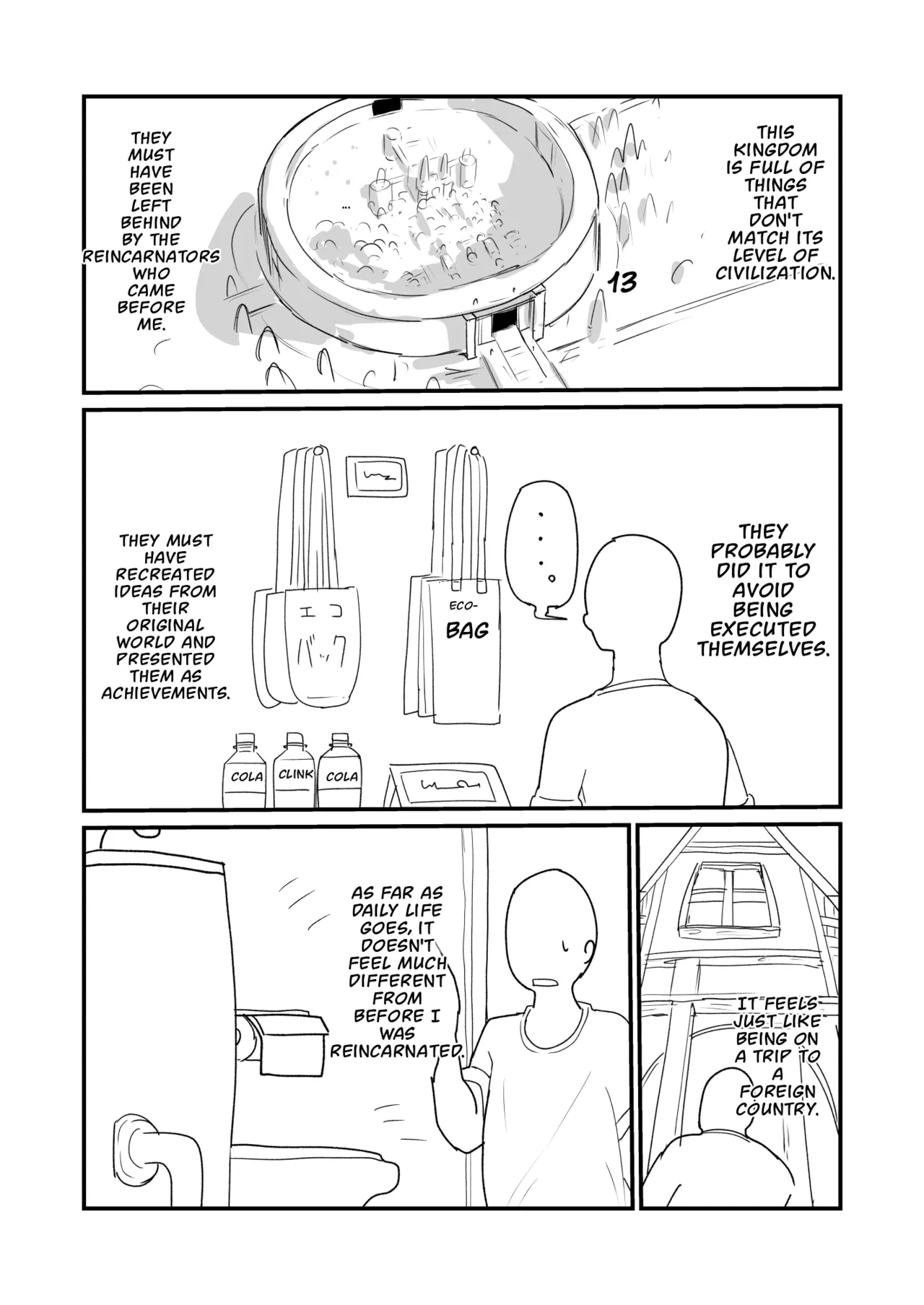 Tensei Shitara Dosukebe Osu Elf ga Erosugite Homo ni Naru Hanashi page 4 full