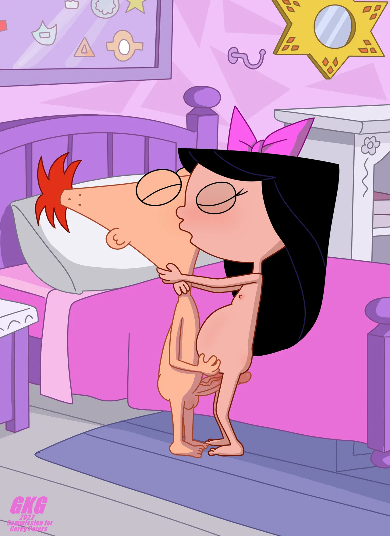 Phineas Flynn and Isabella Garcia-Shapiro  - GKG page 1 full