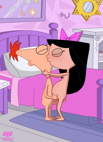 Phineas Flynn and Isabella Garcia-Shapiro  - GKG cover