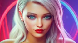 Neon Whispers Image Set - karma