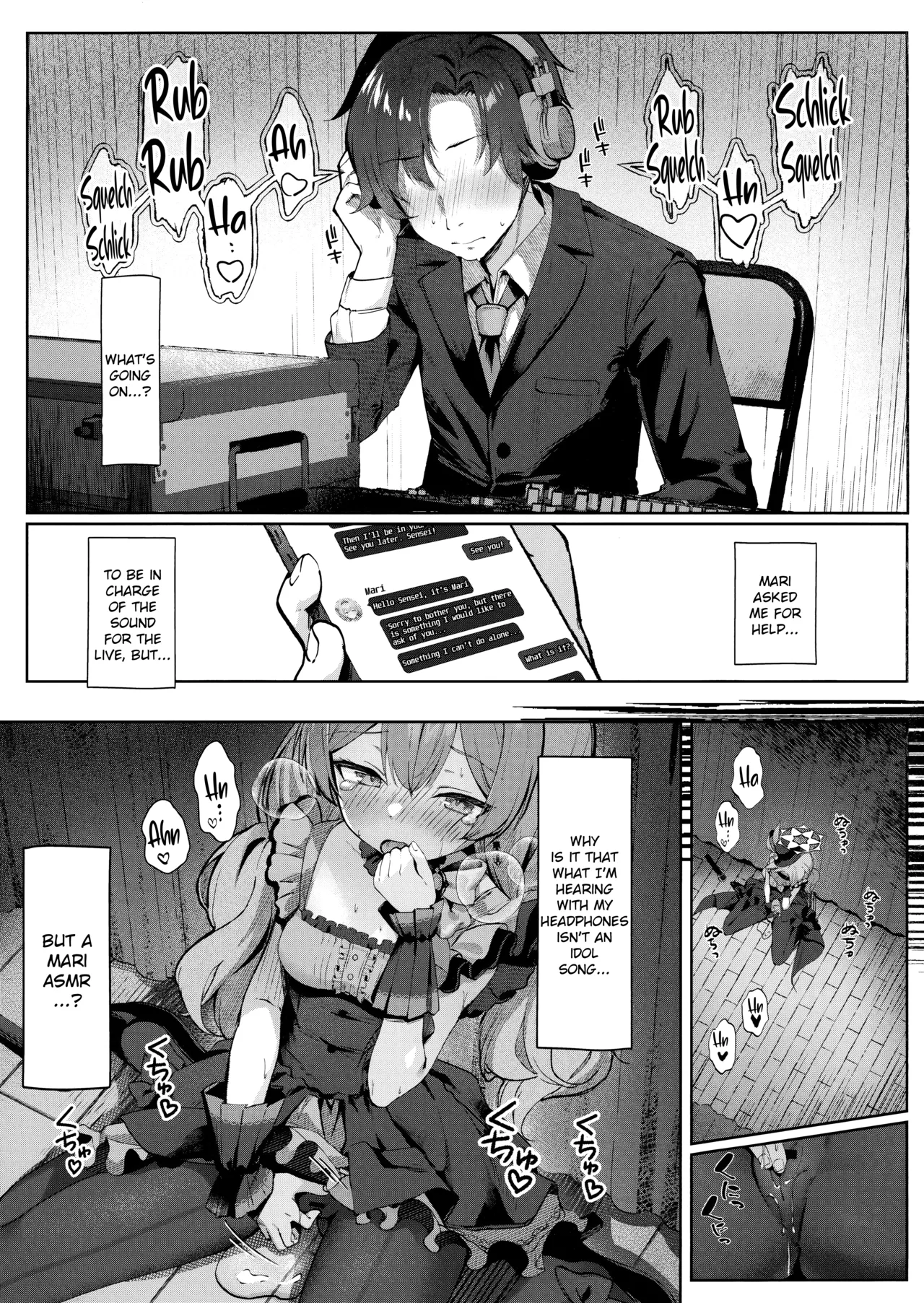 Hatsujo Mari to Inori no Katachi || Mari in Heat and the Shape of Her Prayer page 2 full