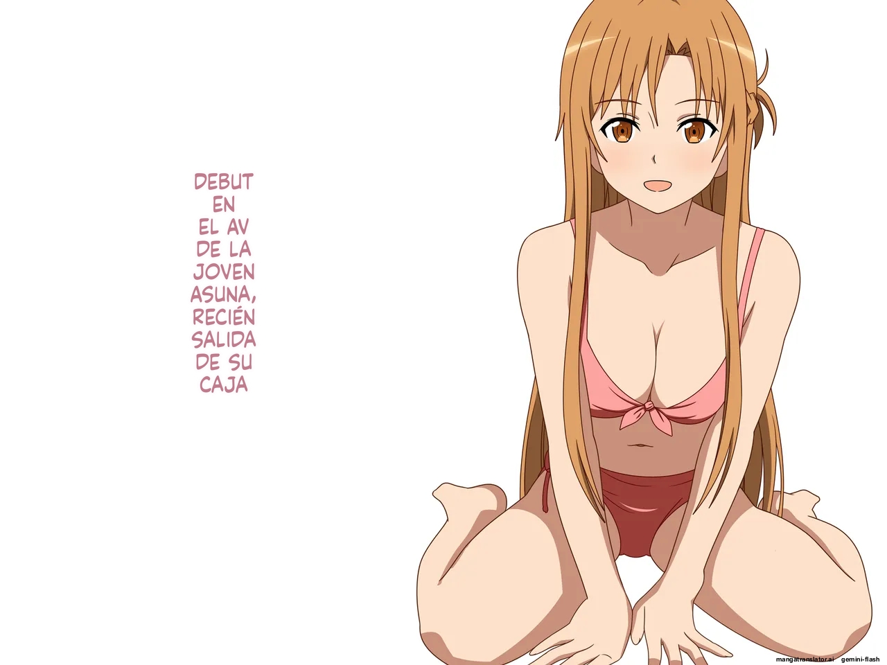 Hakoiri Ojou-sama Asuna AV DEBUT  MTL page 2 full