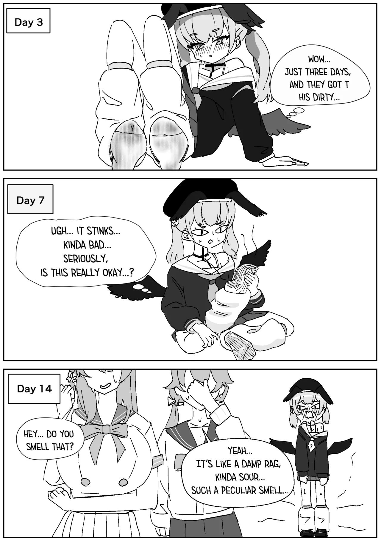 Koharu’s Stinky 30-Day Socks page 2 full
