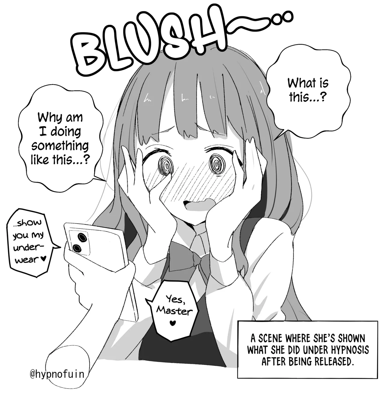 Hypnosis Twitter/Pixiv Shorts page 6 full