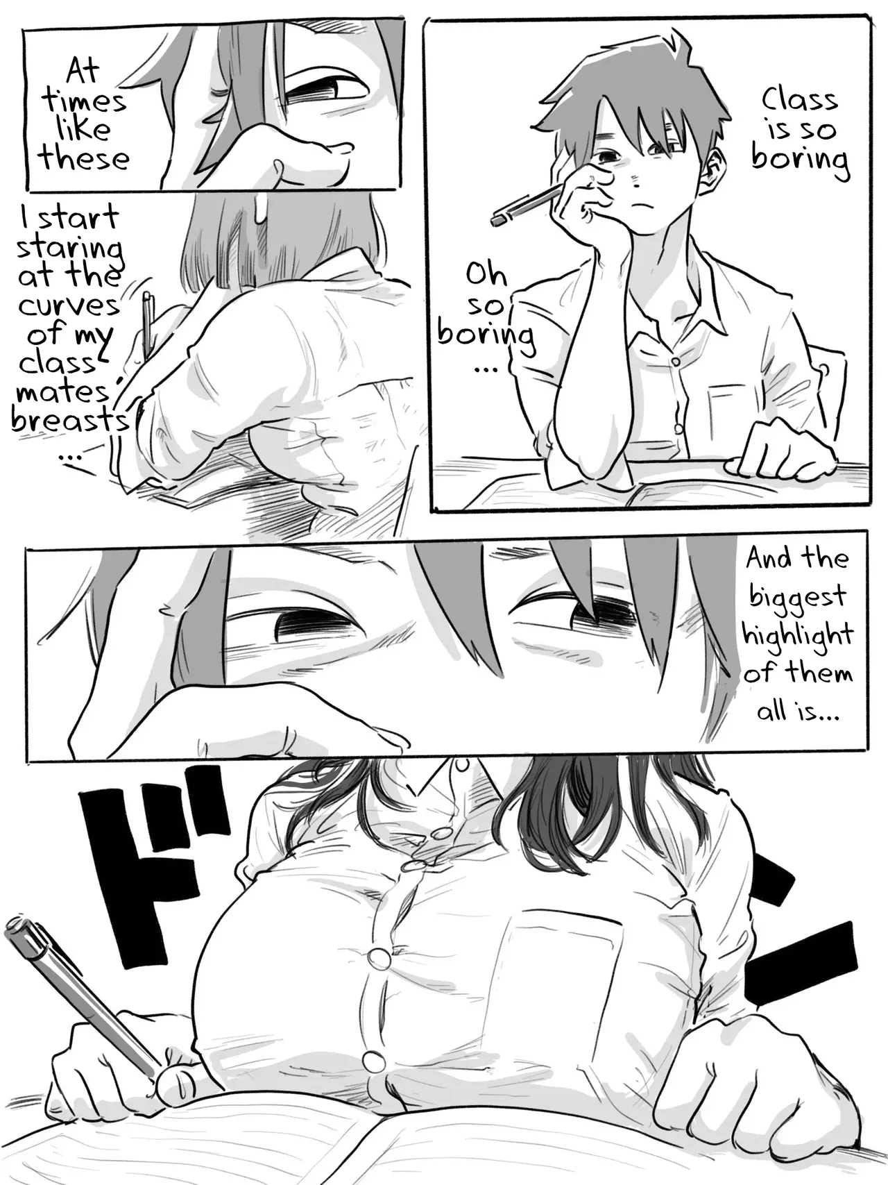 The Clumsy Nemophila: A Story of a Shy, Busty Girl from Class Begging Me to Date Her page 2 full