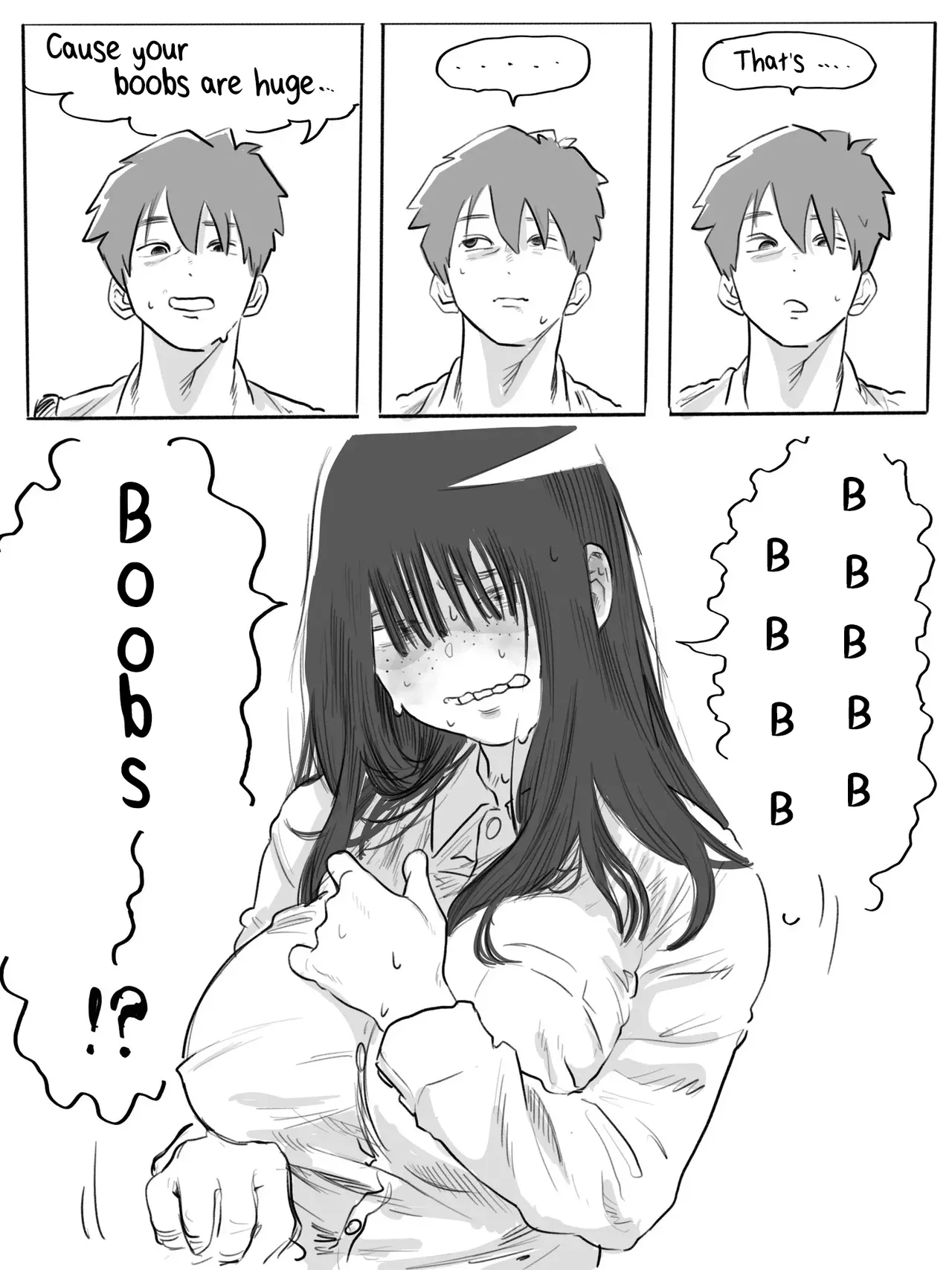 The Clumsy Nemophila: A Story of a Shy, Busty Girl from Class Begging Me to Date Her page 7 full