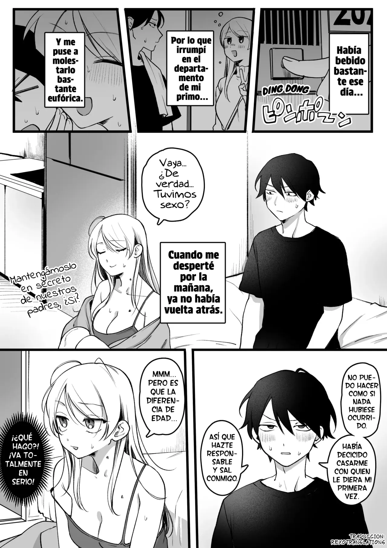 Itoko to Ukkari Kankei o Mocchata OL-san | Una oficinista que por accidente tuvo sexo con su primo page 1 full
