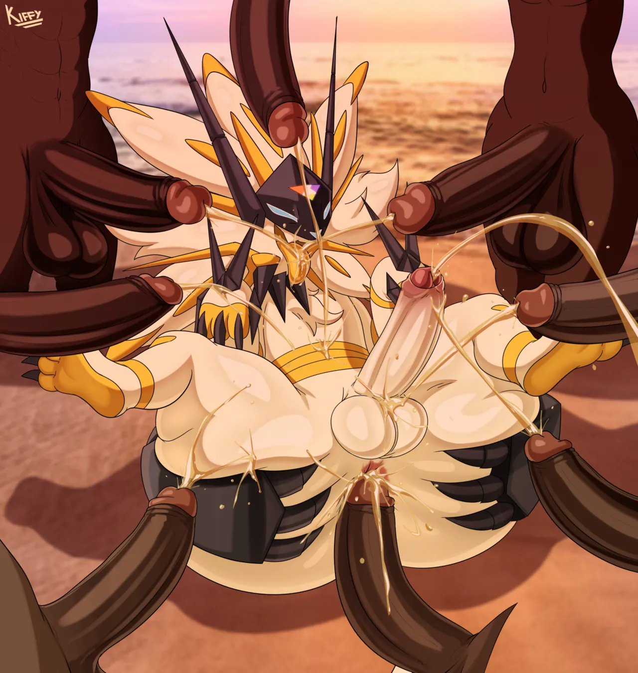 Solgaleo's Bukkake page 4 full