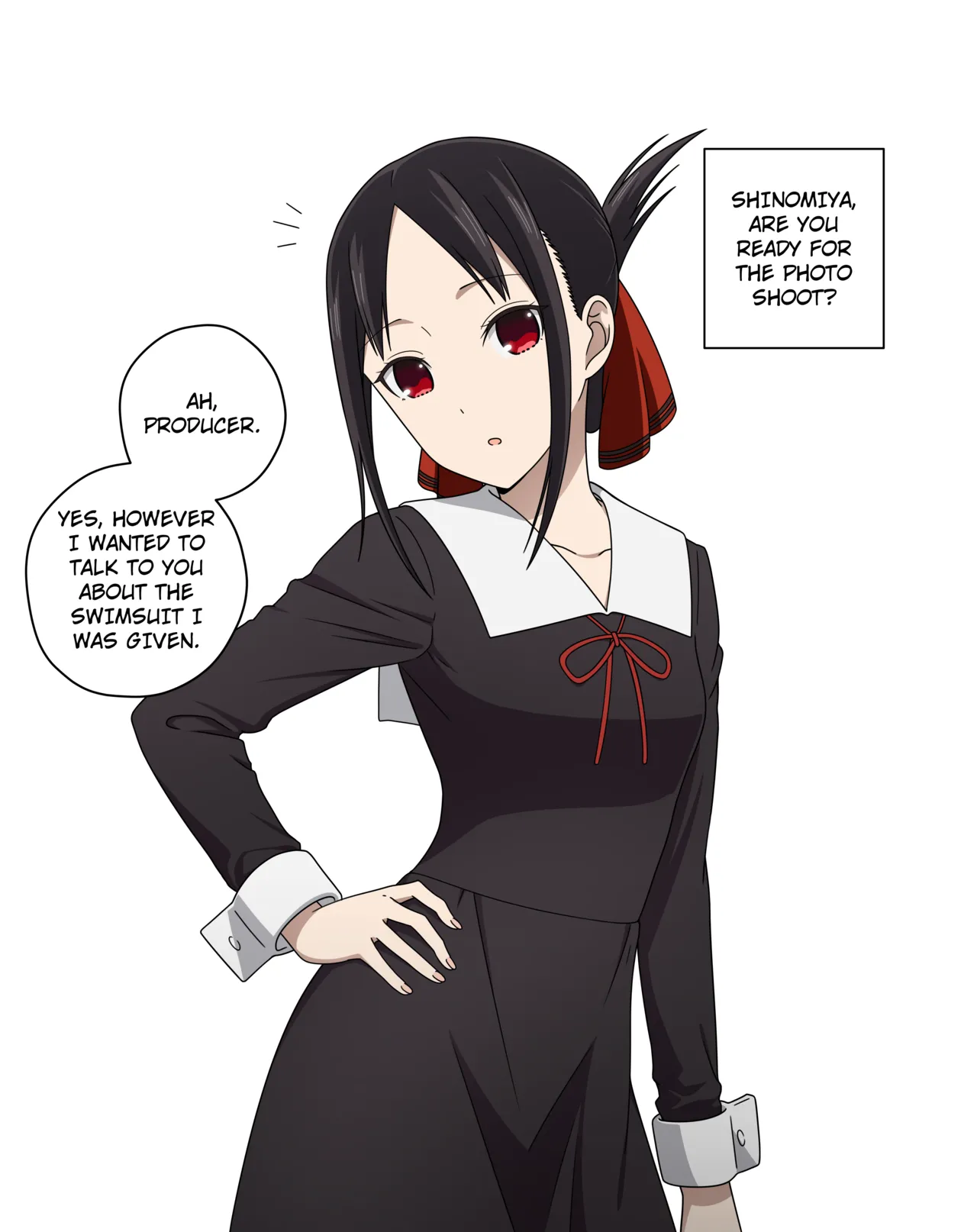 Shinomiya Kaguya's Swimsuit Photo Shoot - Part 1 &amp; 2 &amp; 3 &amp; 4 page 1 full
