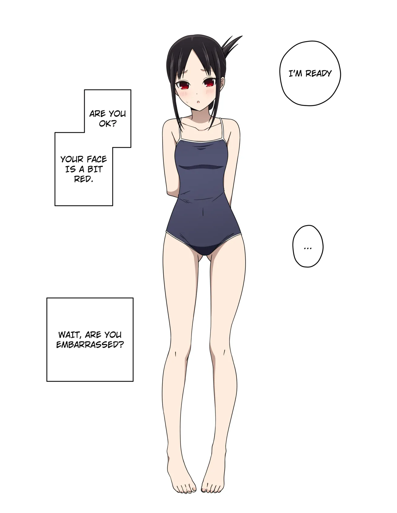 Shinomiya Kaguya's Swimsuit Photo Shoot - Part 1 &amp; 2 &amp; 3 &amp; 4 page 5 full