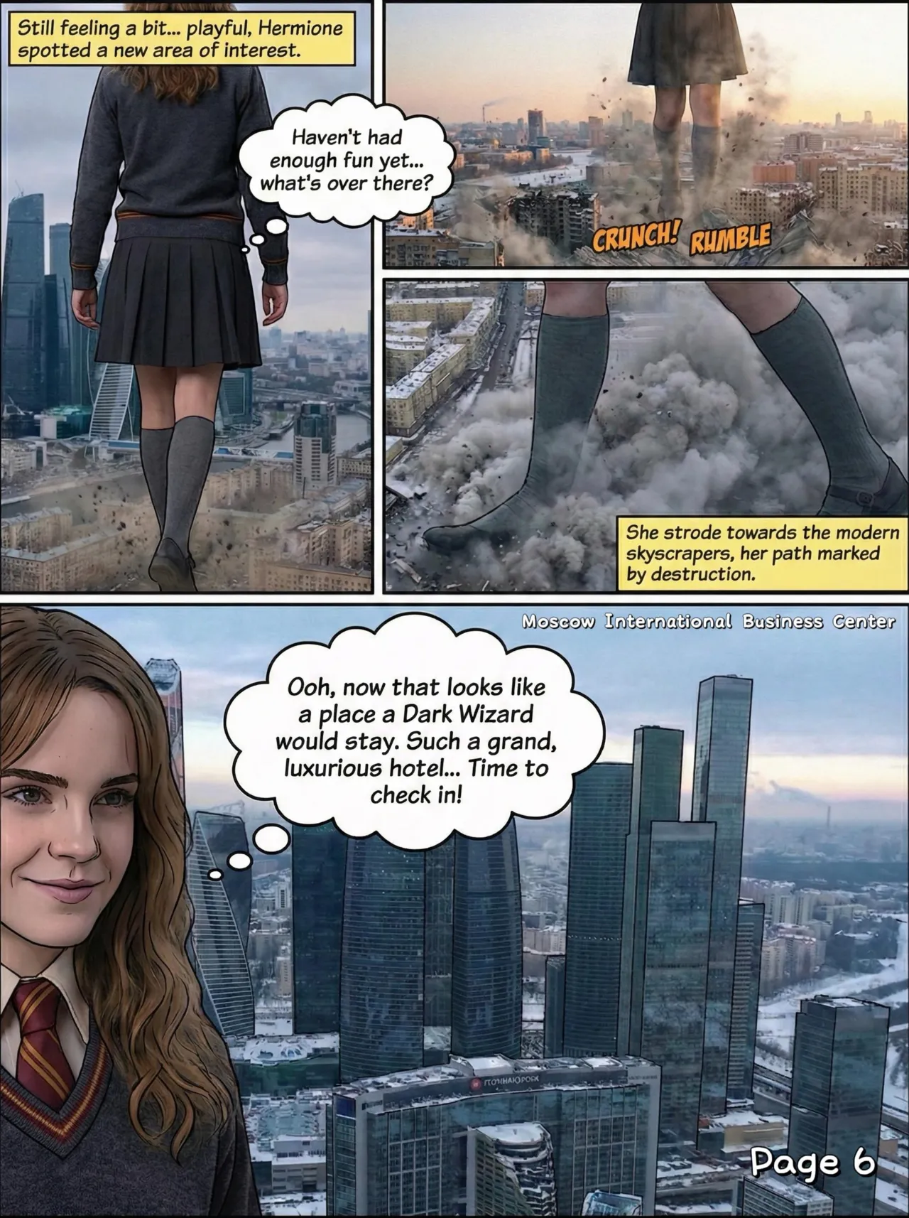 Hermione's Muggle Mischief : Russia Episode page 7 full
