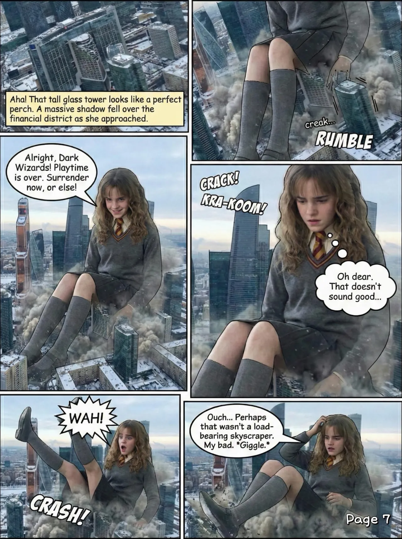 Hermione's Muggle Mischief : Russia Episode page 8 full