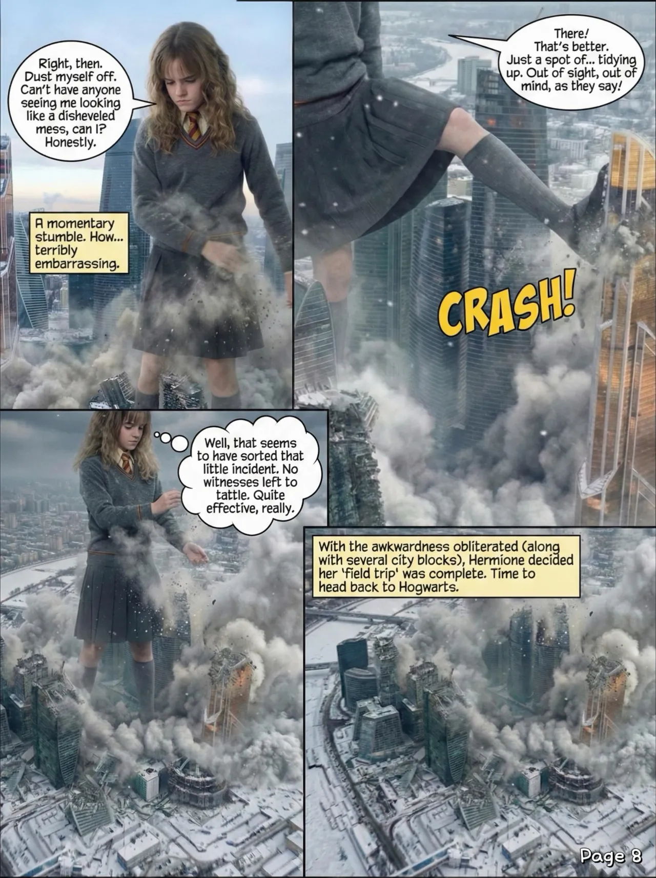 Hermione's Muggle Mischief : Russia Episode page 9 full