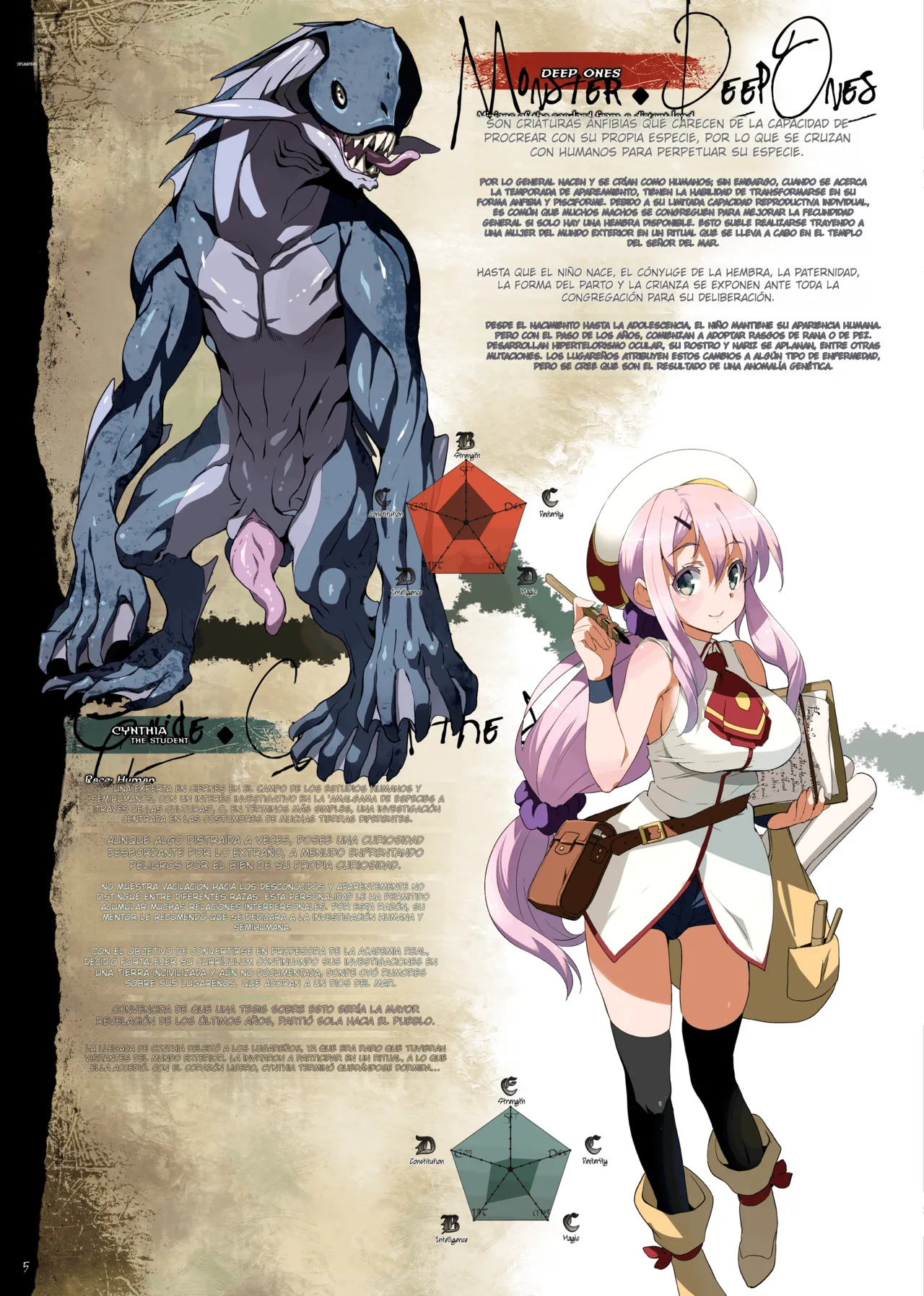 Bestiary 3 page 5 full