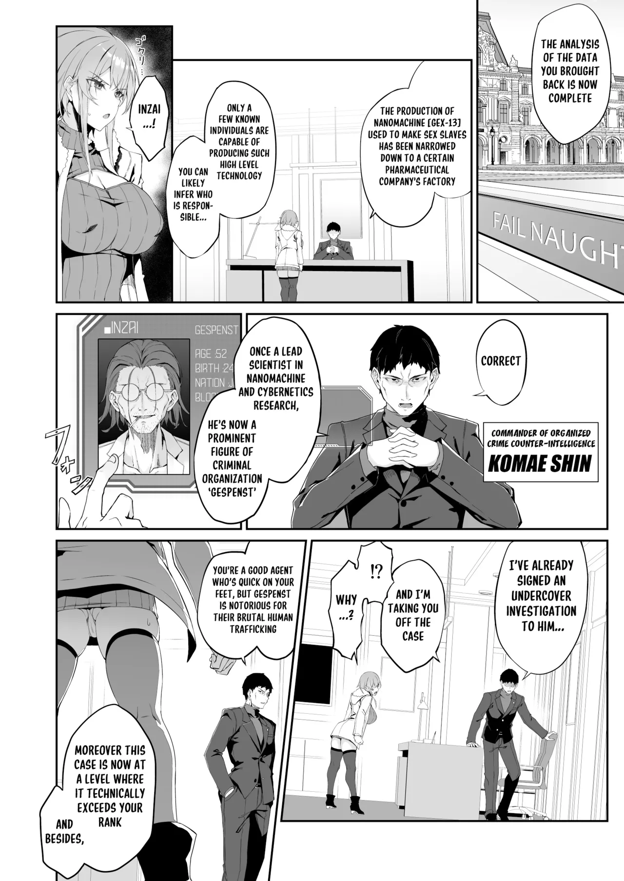 SECRET DEBRIEFING page 9 full