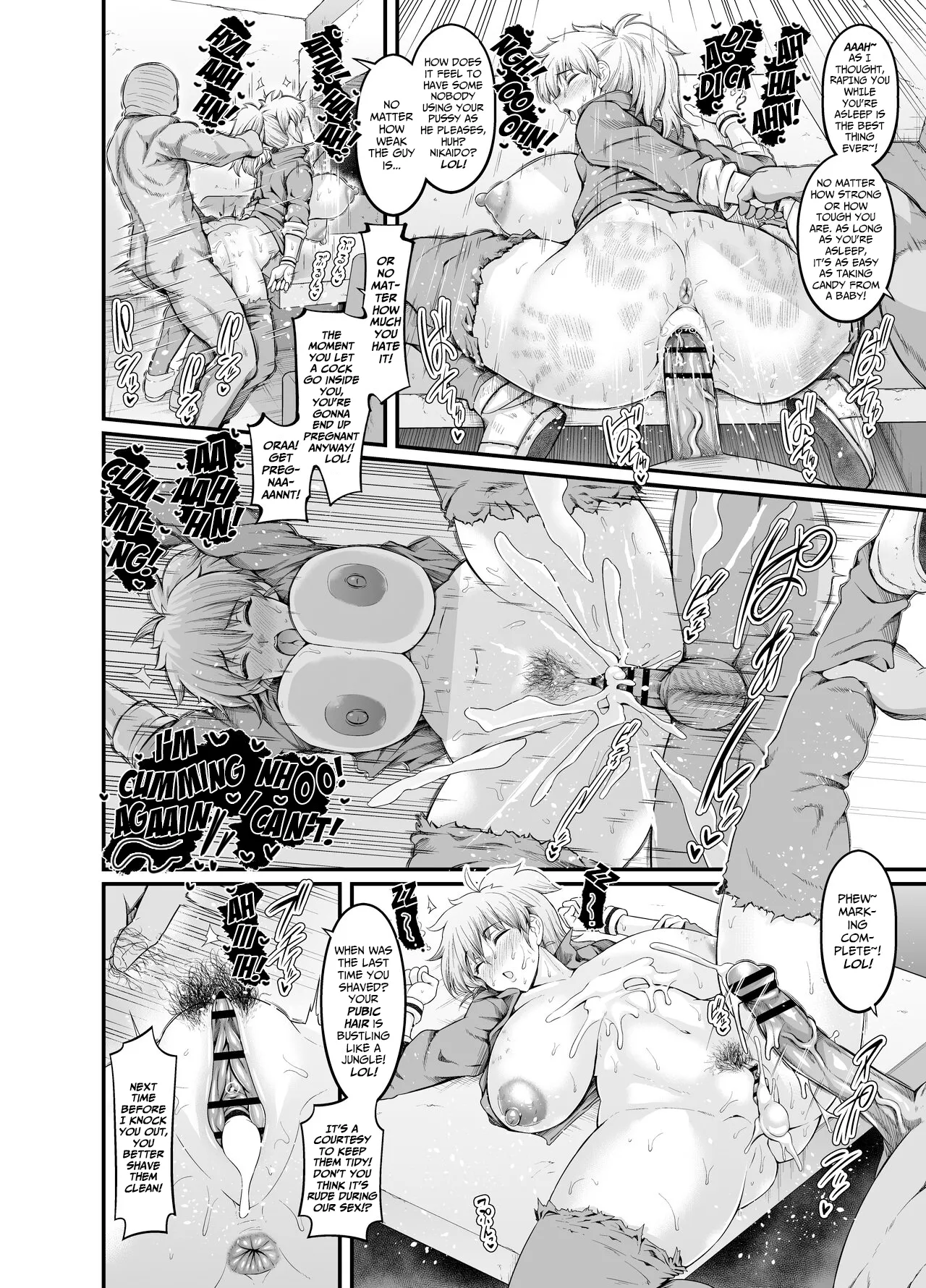 Nikaido, Konsui Goutou ni Osowareru | Nikaido, Drugged and Raped by a Robber page 4 full