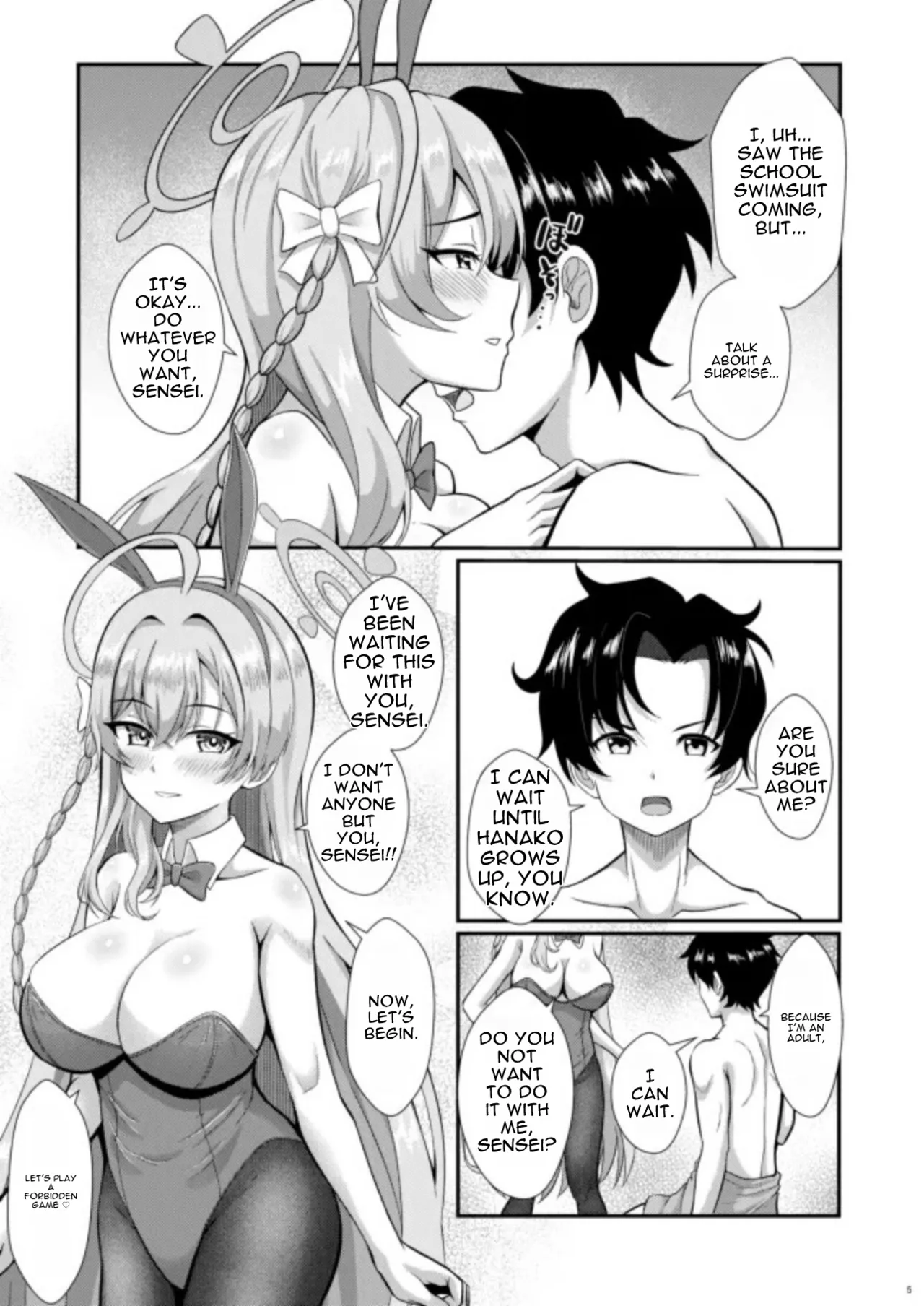 Kinjirareta Asobi o Shimashou - I'm full of moivation ippai oppai dasimasune page 4 full