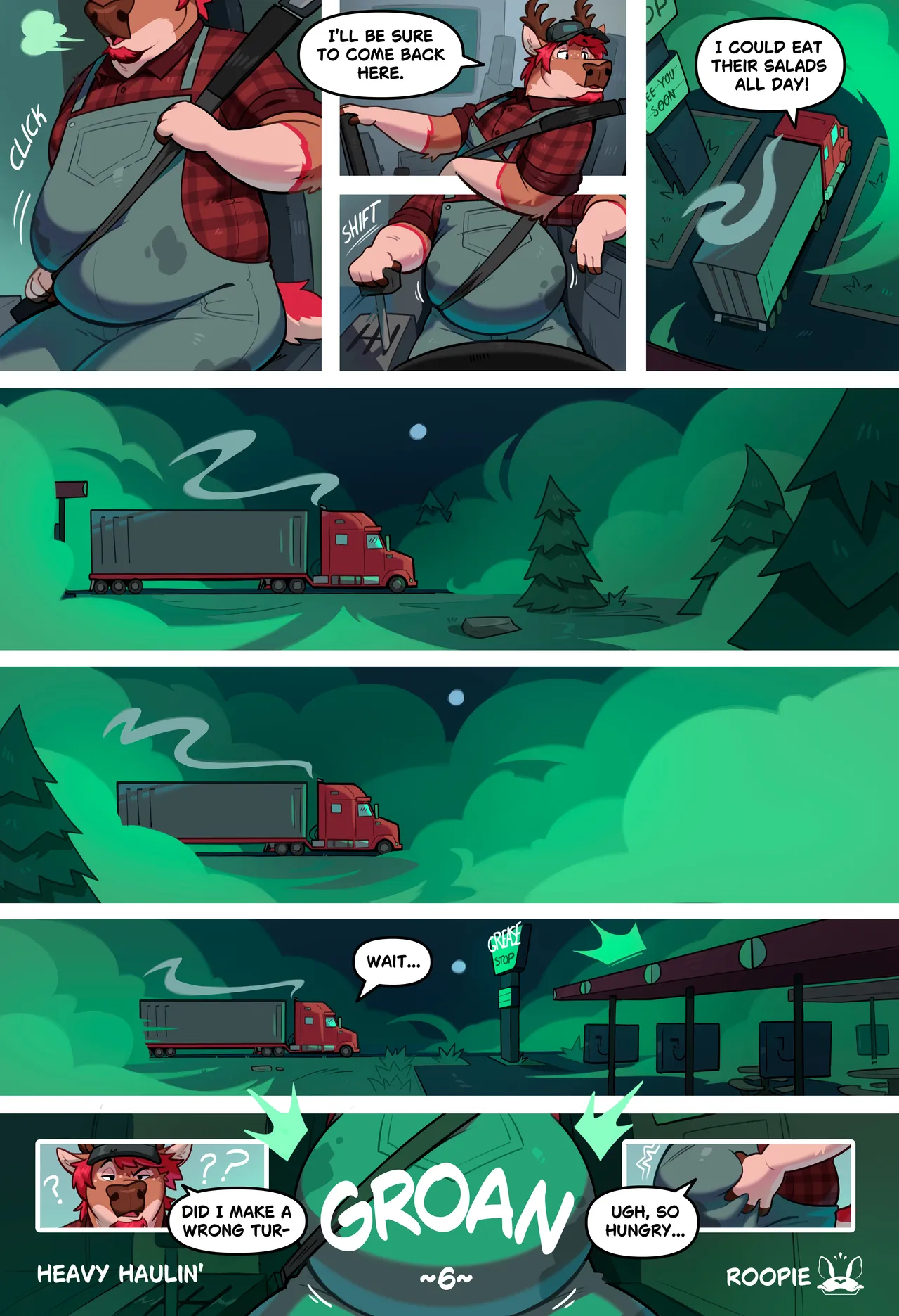 Heavy Haulin' page 6 full
