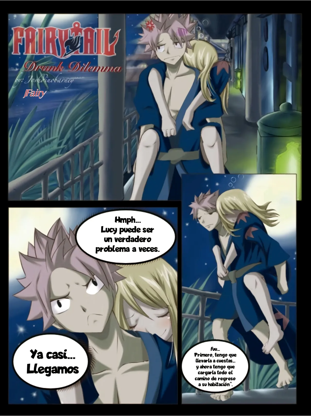 Dilema por una Borracha page 1 full