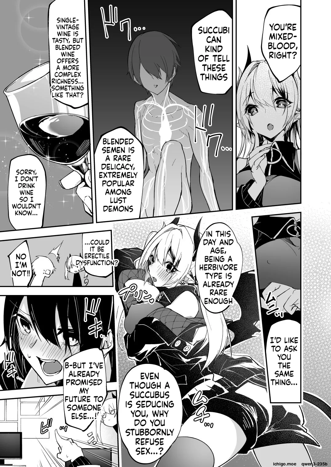 Succubus to Maria-sama ni Nera Wareteiru. page 8 full