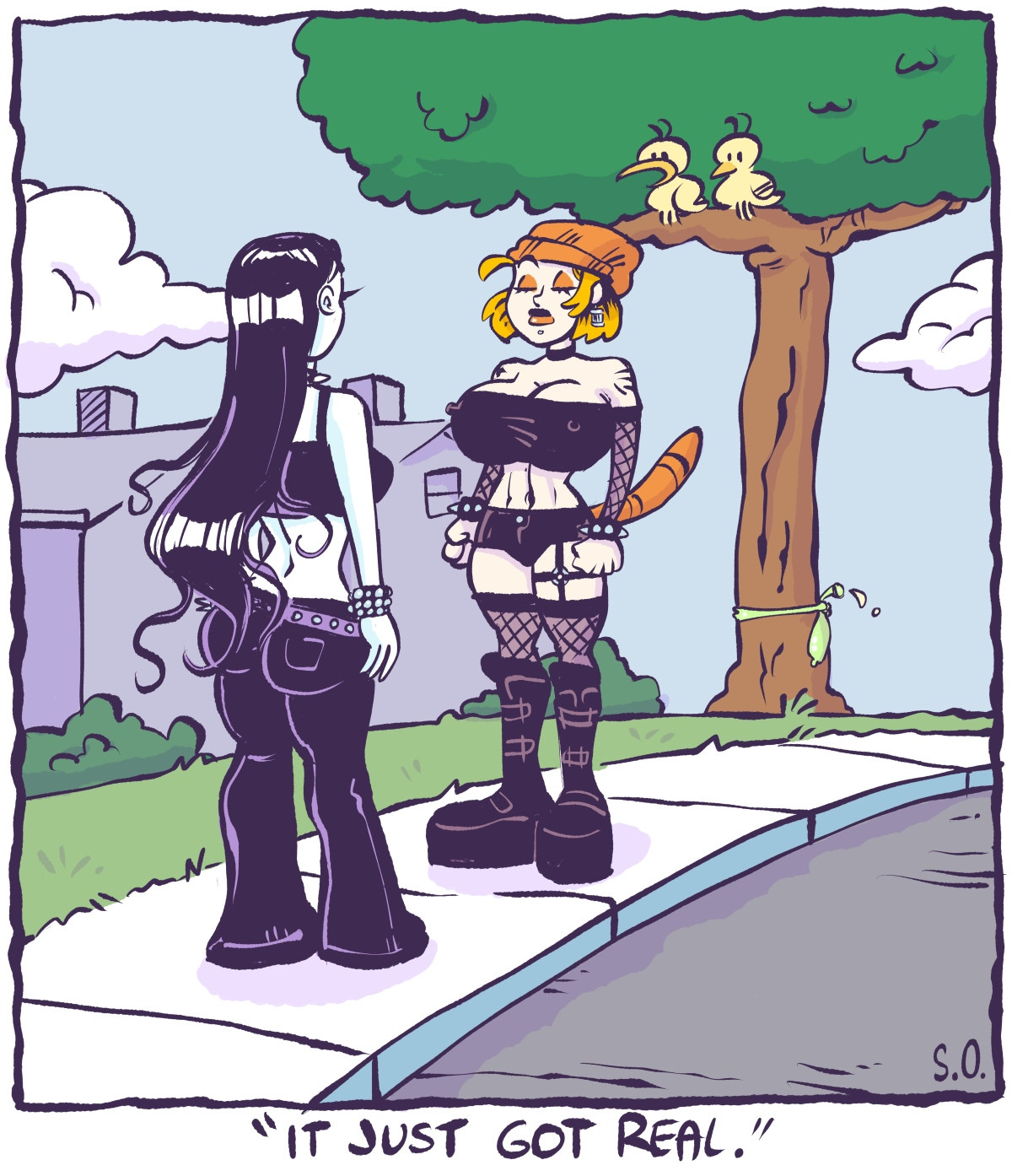 Goth Bimbo Heathcliff page 10 full