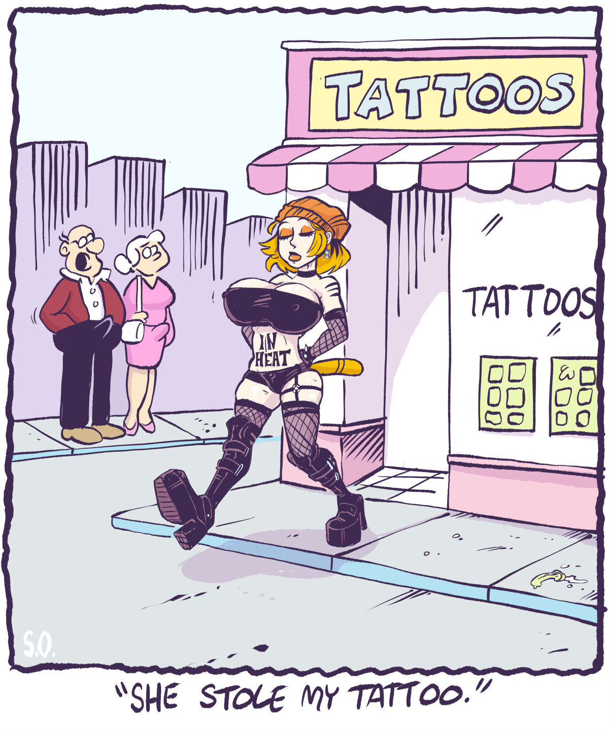 Goth Bimbo Heathcliff page 4 full