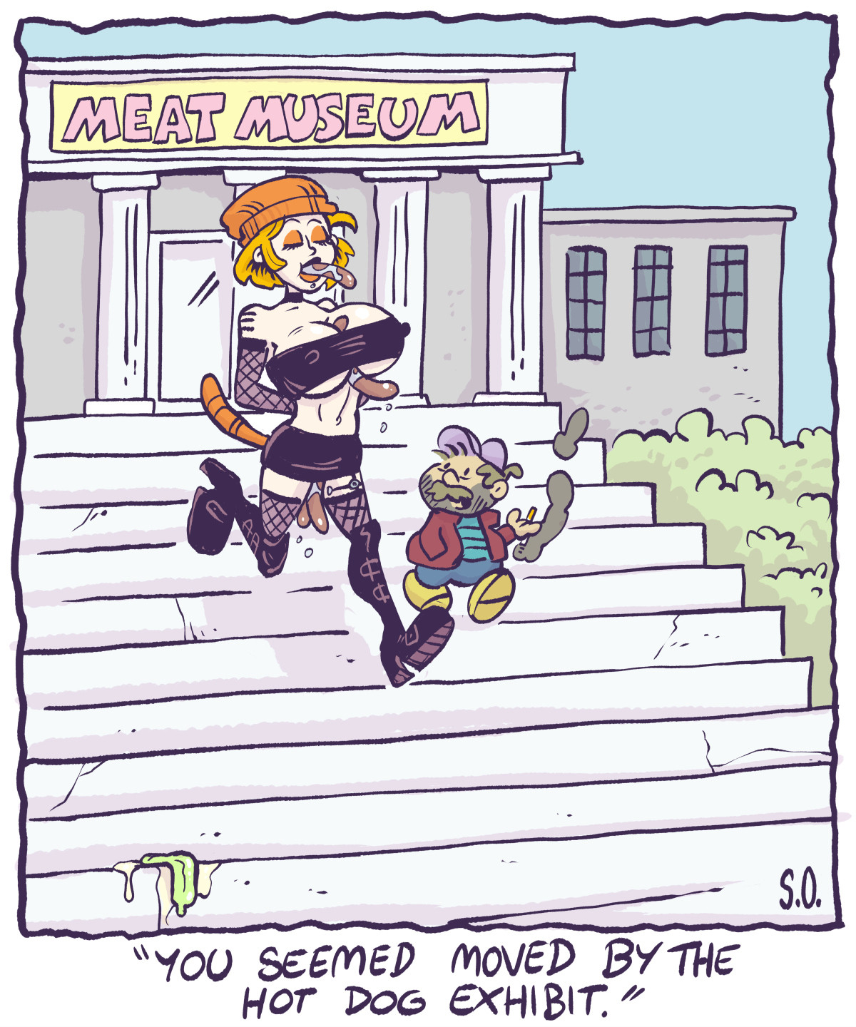 Goth Bimbo Heathcliff page 9 full