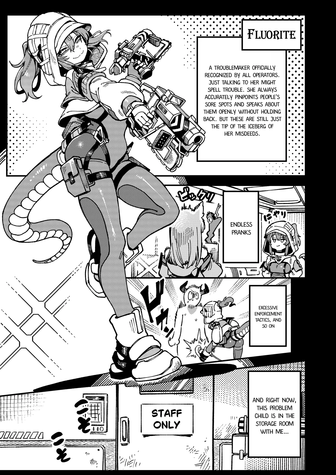 Furooraito no Shiikuretto Kyouyaku | Fluorite's Secret Contract page 8 full
