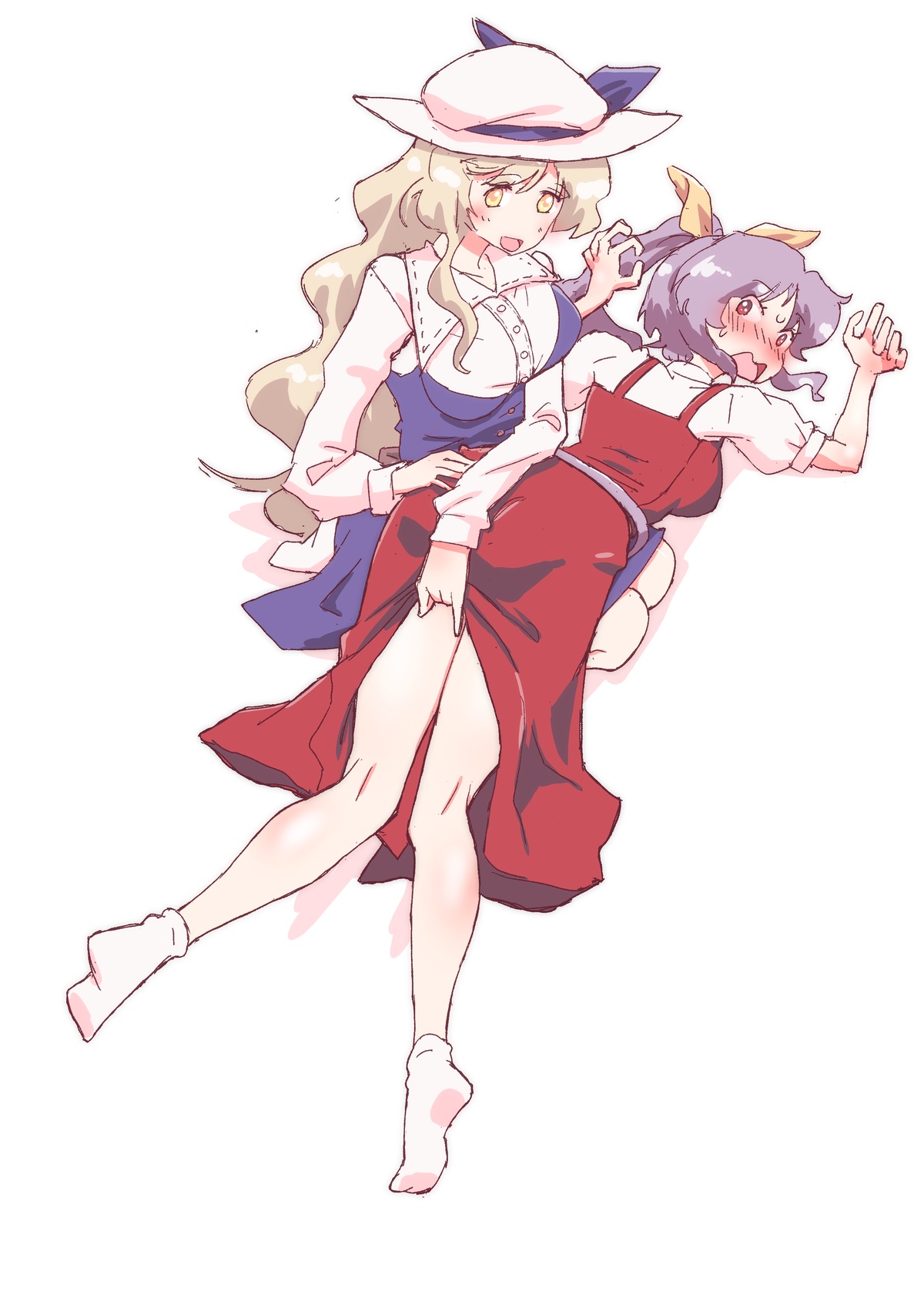 紙芝居風セリフ付きイラスト4枚 #豊姫 #依姫 page 5 full