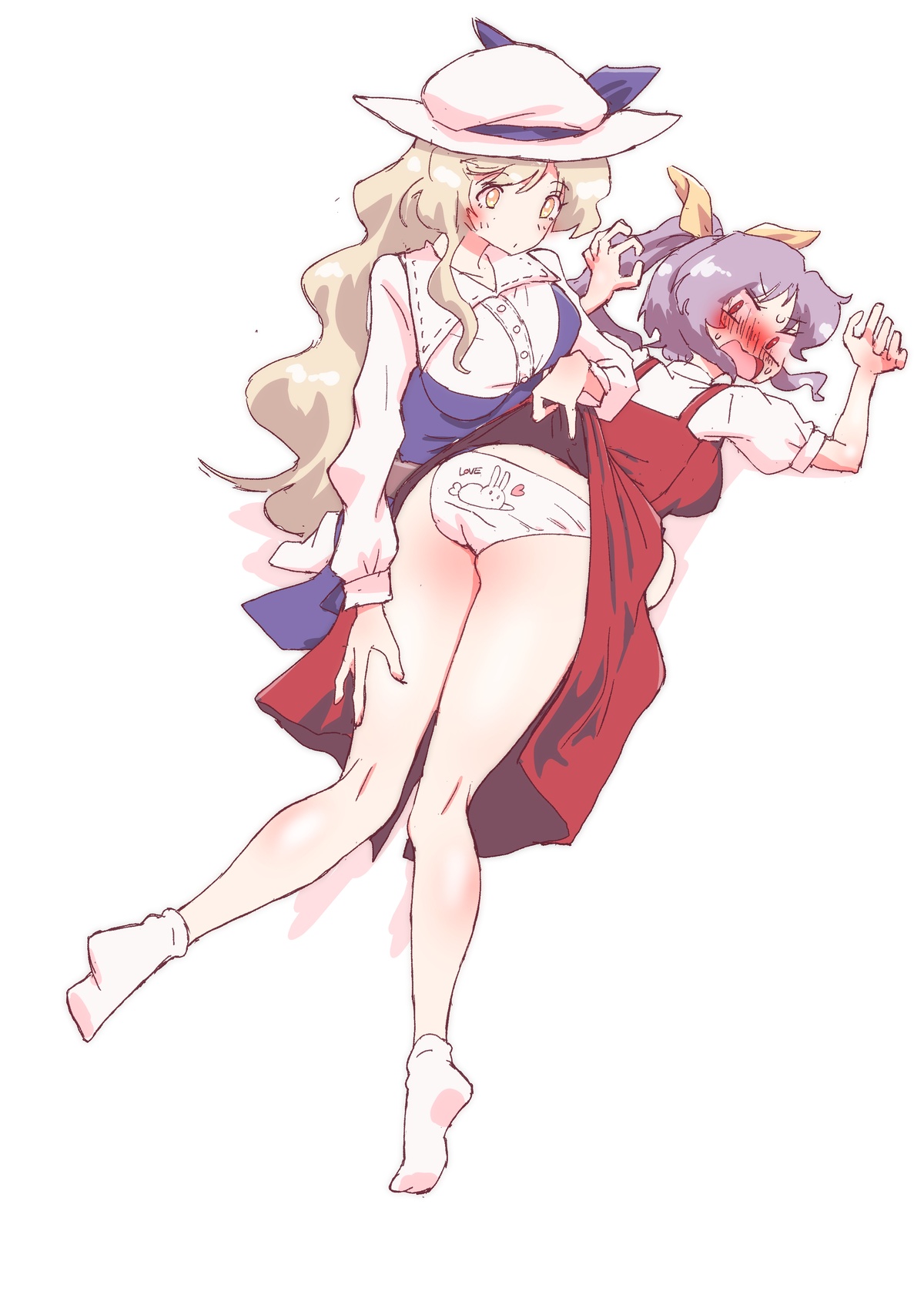 紙芝居風セリフ付きイラスト4枚 #豊姫 #依姫 page 6 full