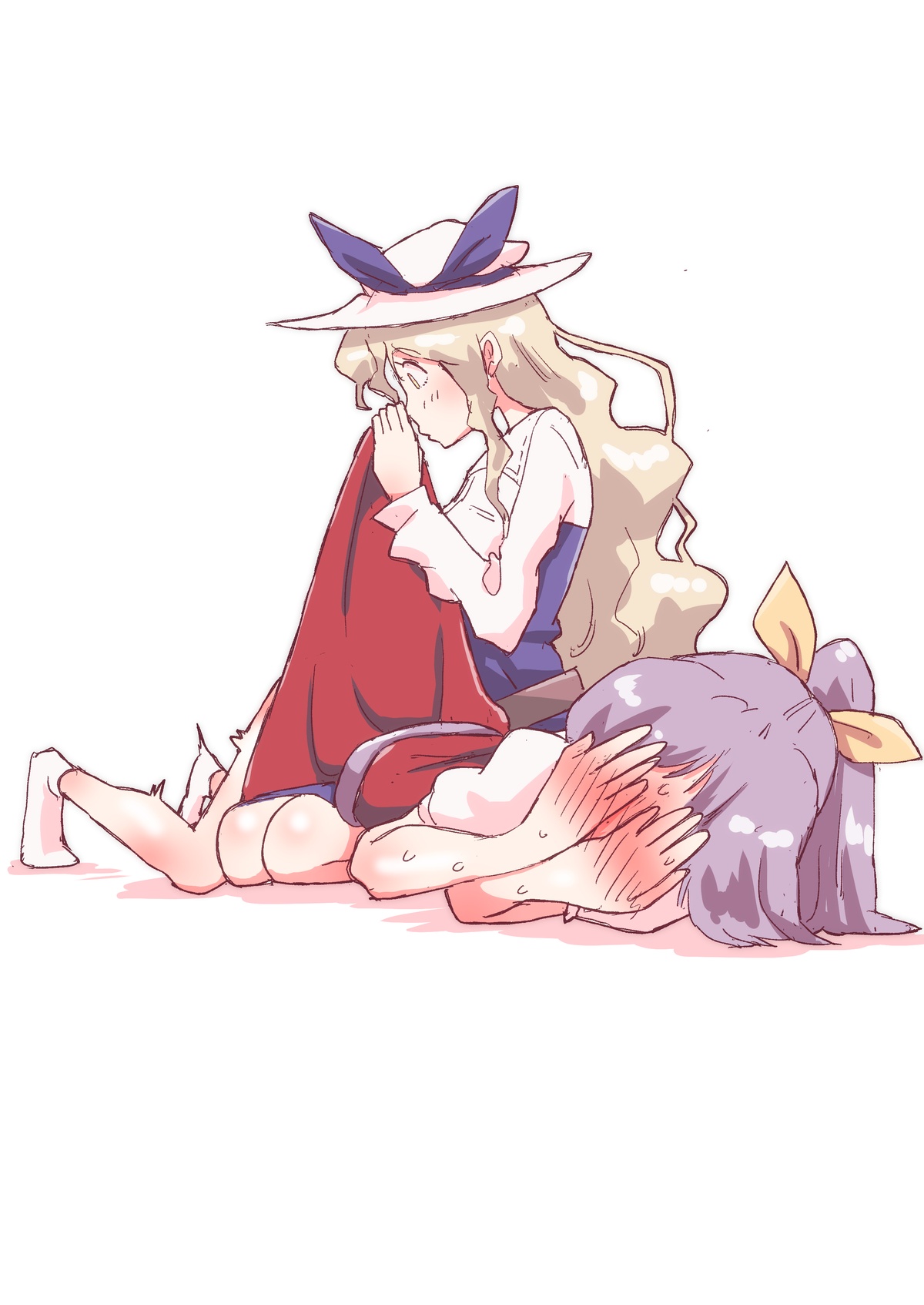 紙芝居風セリフ付きイラスト4枚 #豊姫 #依姫 page 7 full
