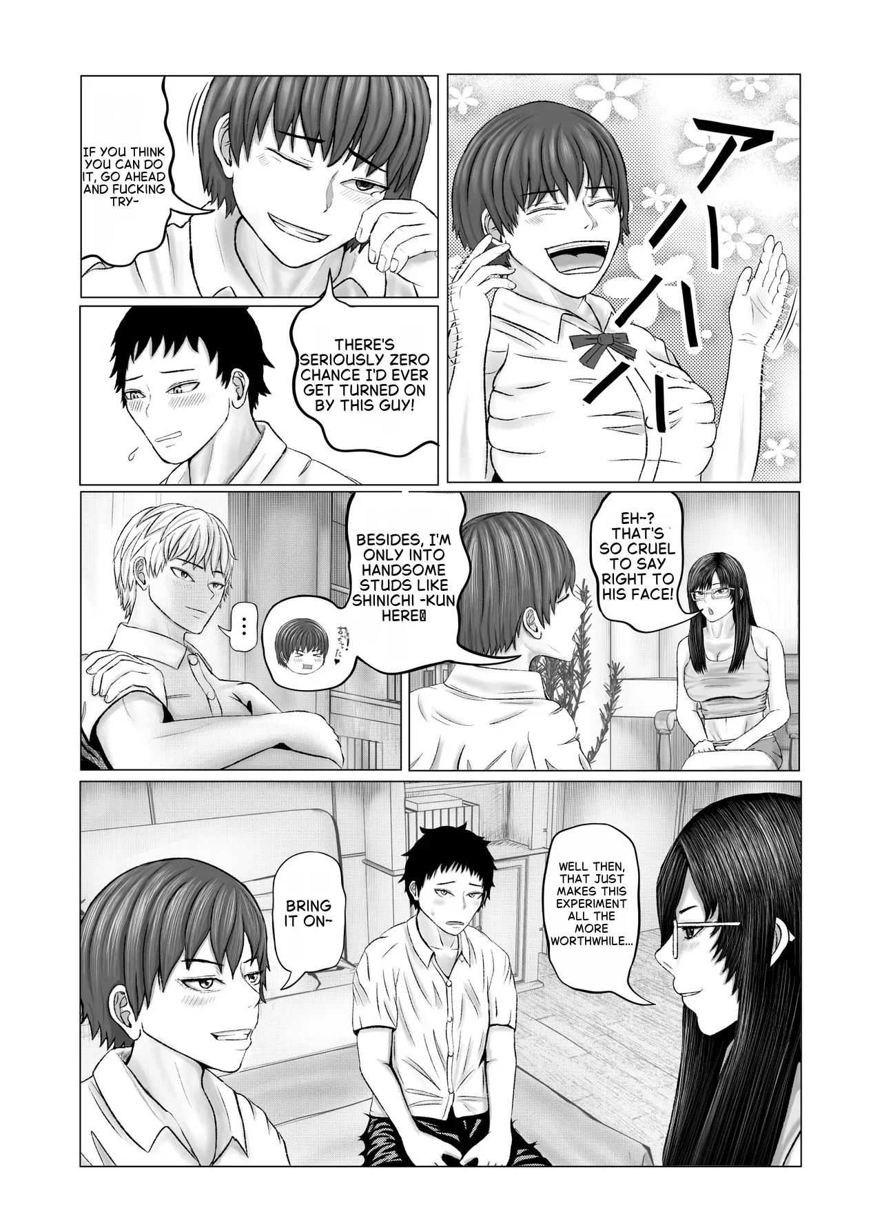 Together with onee-san: The story of having an orgy with my classmates in a hypnosis experiment page 8 full