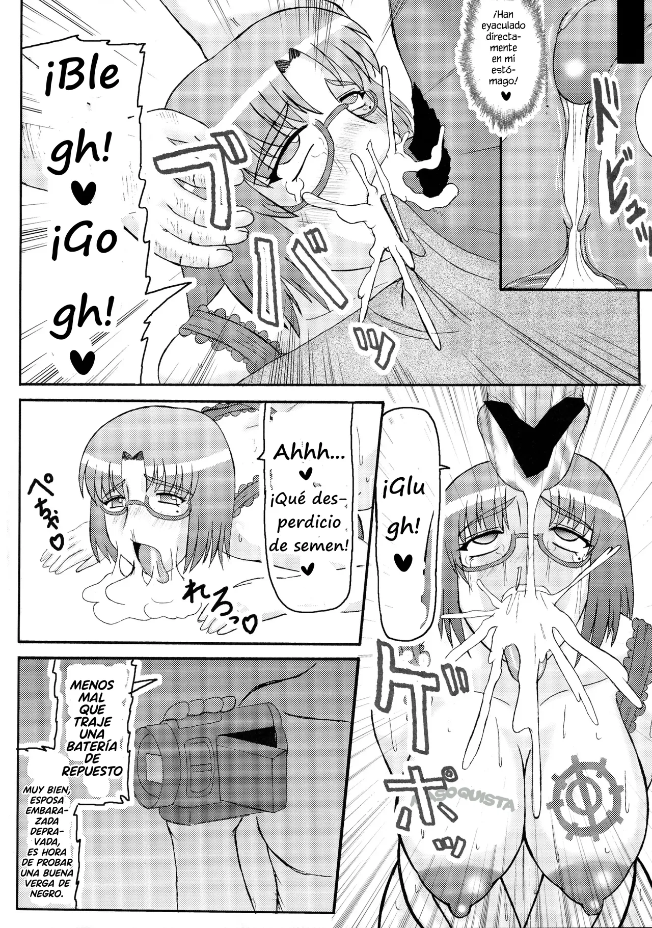 Daraku Ninpu Tsuma 3｜La depravada esposa embarazada 3 page 10 full