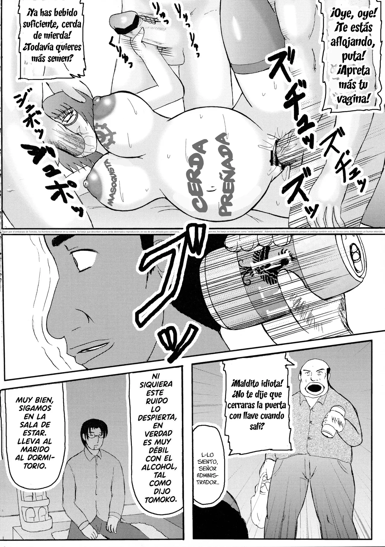 Daraku Ninpu Tsuma 3｜La depravada esposa embarazada 3 page 6 full