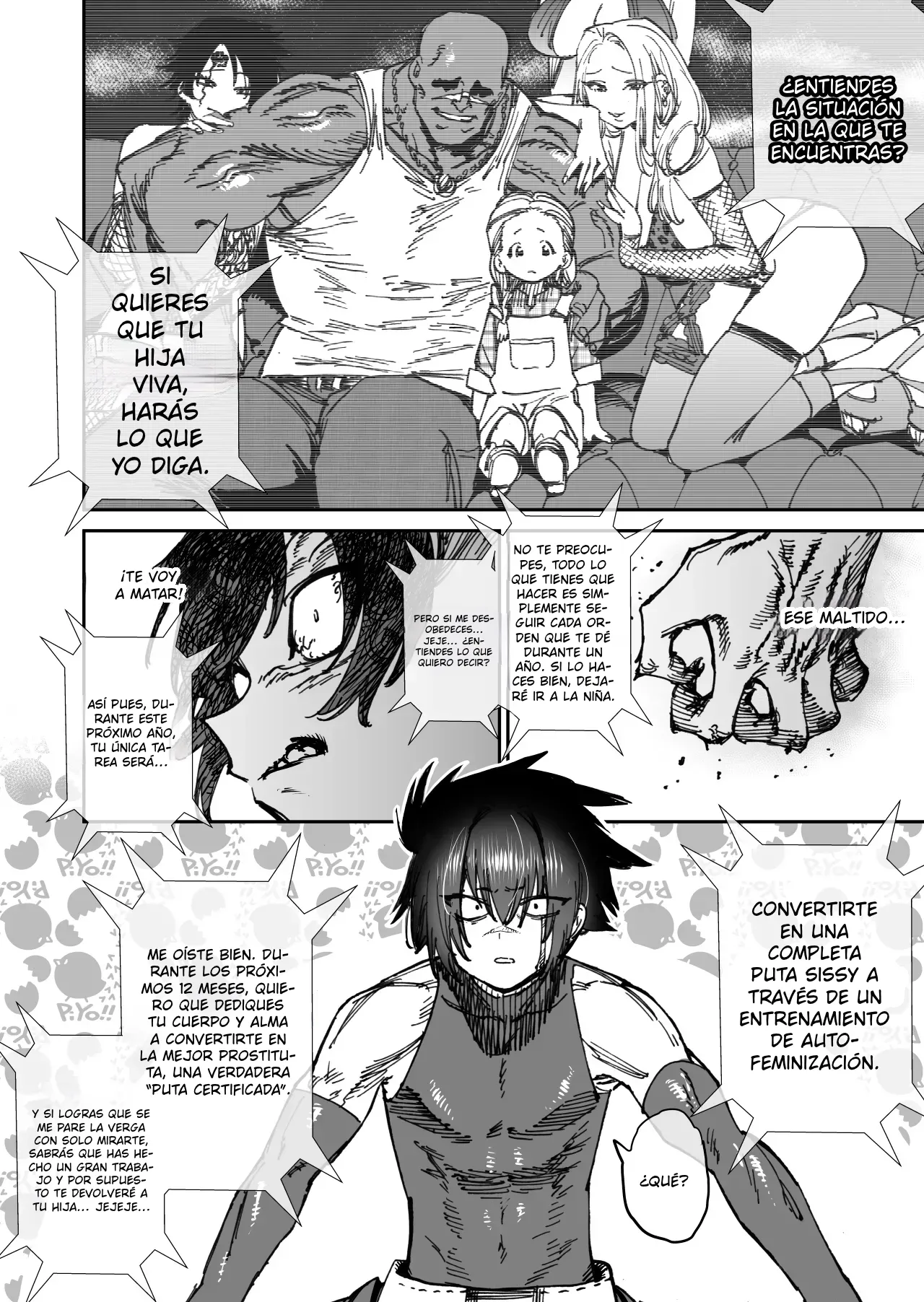 Mesu Ochi Sekai Saikyou no Koroshiya Self Mesu-ka Kaizou  The World's Strongest Assassin Self- Feminization page 2 full