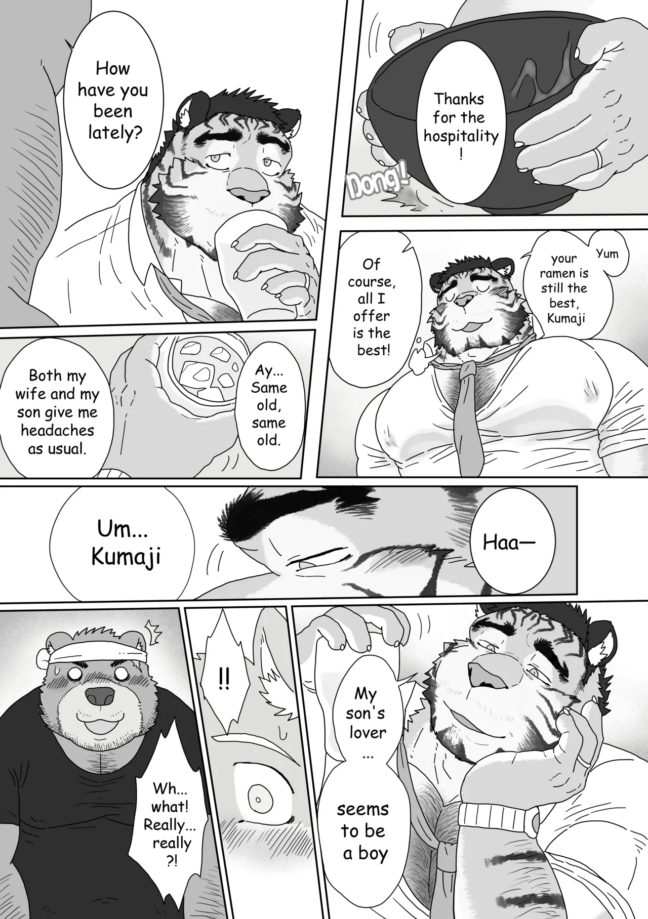 Regarding worked at the unlce bear's ramen shop 2 -Uncle Tiger Chapter- page 8 full