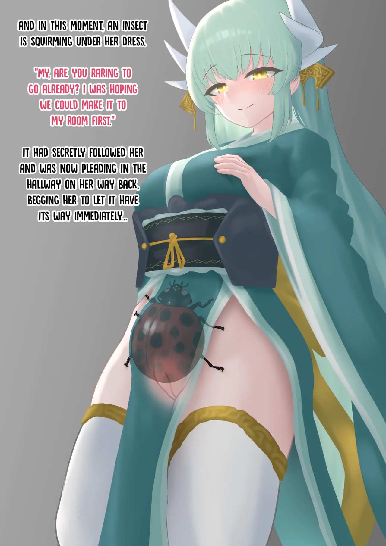 A Tale of Getting Pregnant with an Insect's Offspring in an Affair page 6 full