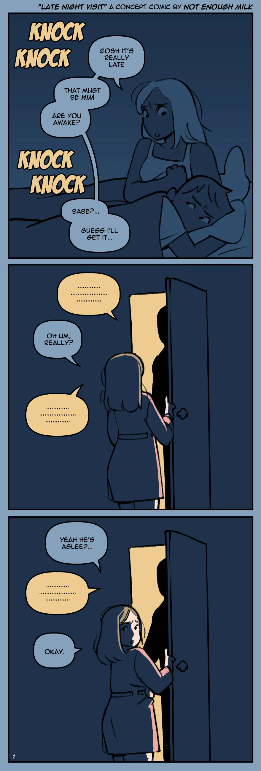 Late Night Visit page 1 full