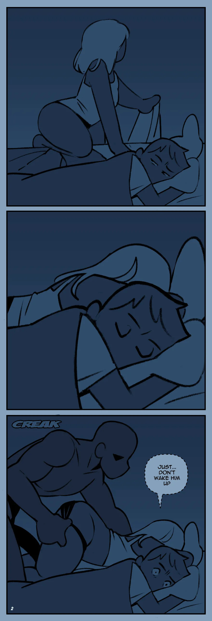 Late Night Visit page 2 full