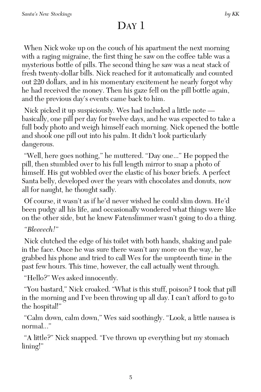 Santa's New Stockings page 8 full