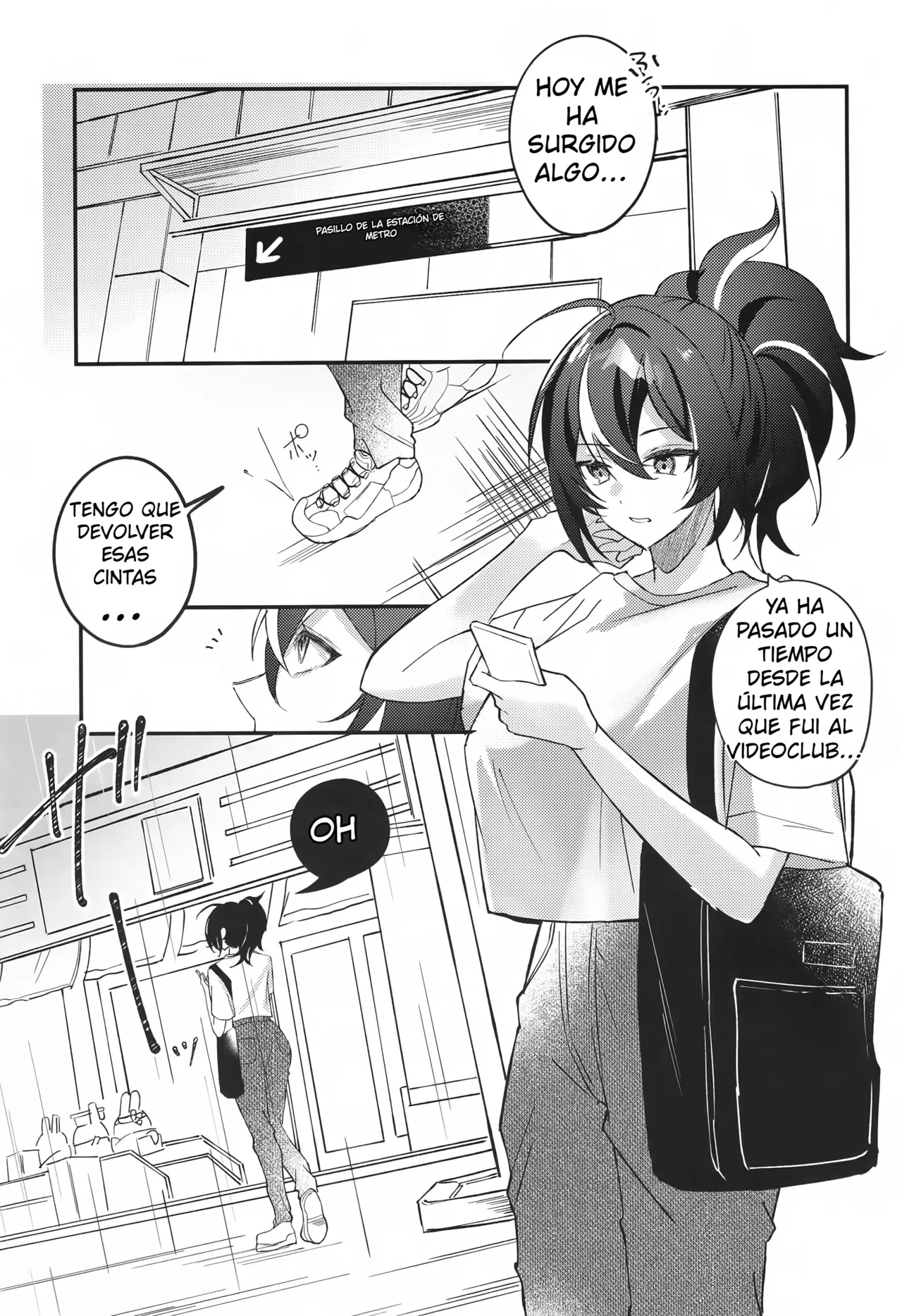 Amayadori wa Taion de. - Under the rain. page 2 full