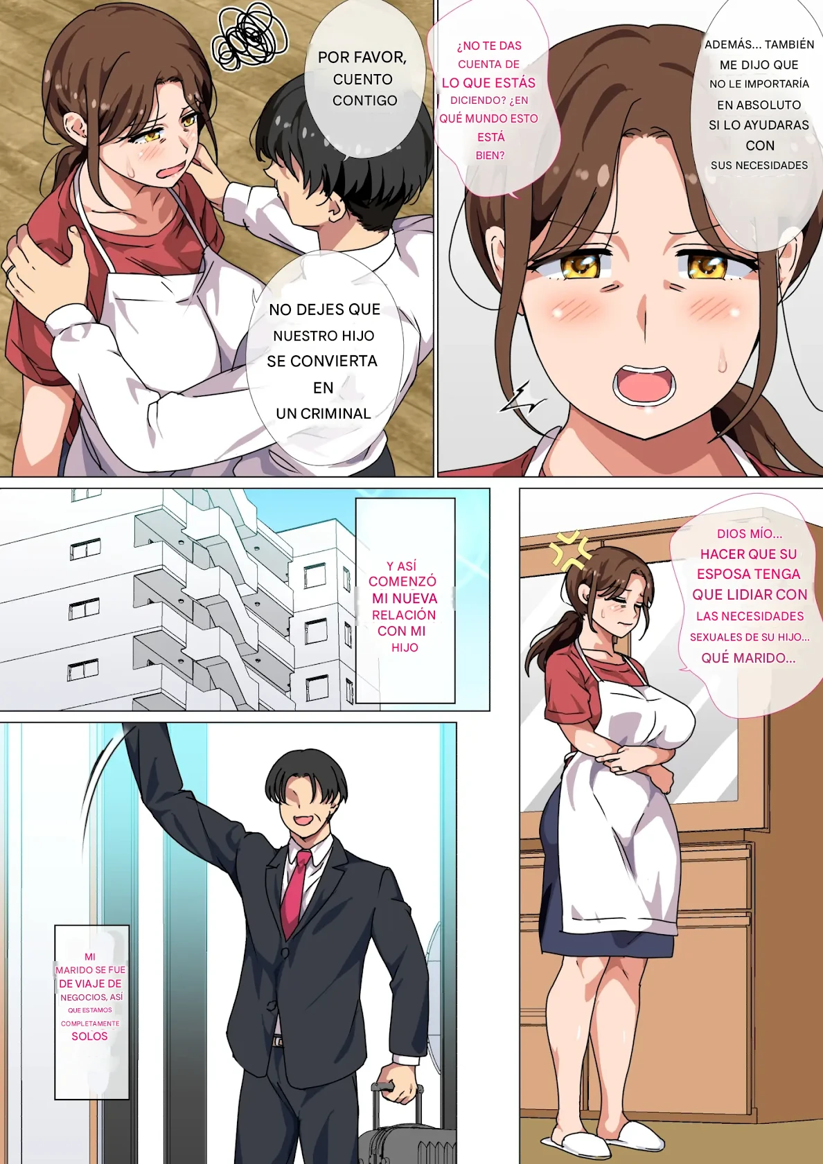 Musuko no Tsuyosugiru Seiyoku o Kaishou Suru no wa Haha no Tsutome desu! Español page 3 full