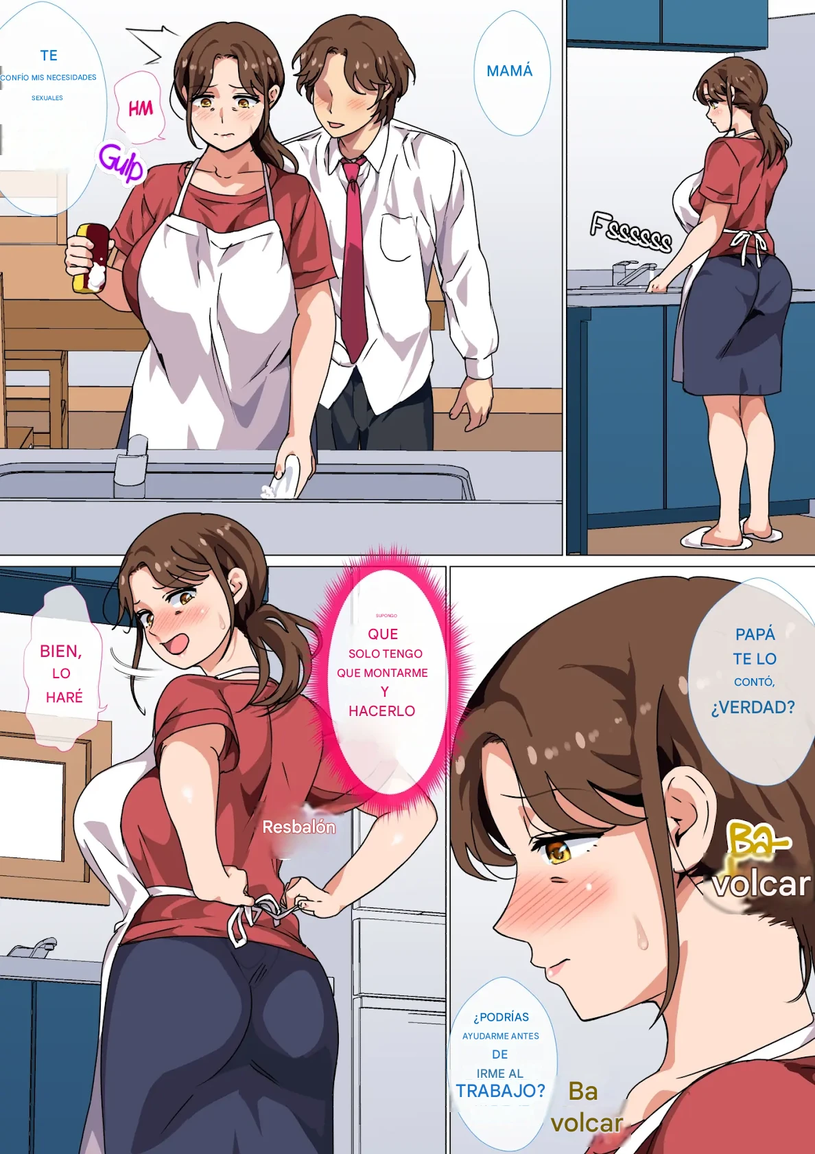 Musuko no Tsuyosugiru Seiyoku o Kaishou Suru no wa Haha no Tsutome desu! Español page 4 full