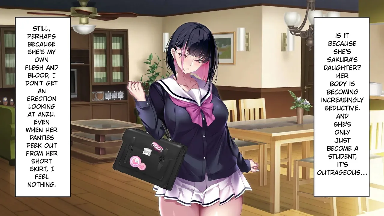 The story of a peerless father impregnating his black-haired gyaru daughter. page 10 full