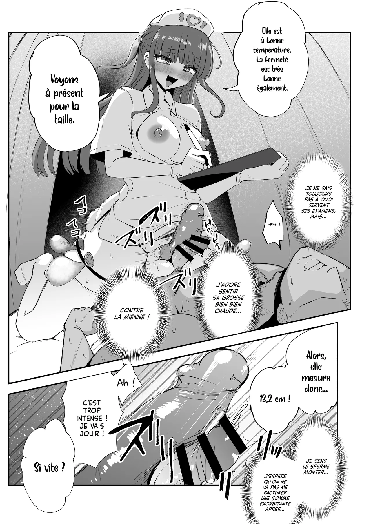 Futanari Nurse Rinoko-chan no Junkai Chin Satsu | La ronde de l'Infirmière Futanari page 3 full